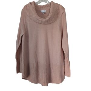 Calvin Klein Blush Cowl Neck Sweater Sz.L
